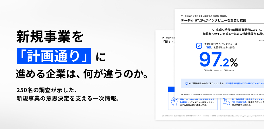 新規事業を「計画通り」に進める企業は、何が違うのか。