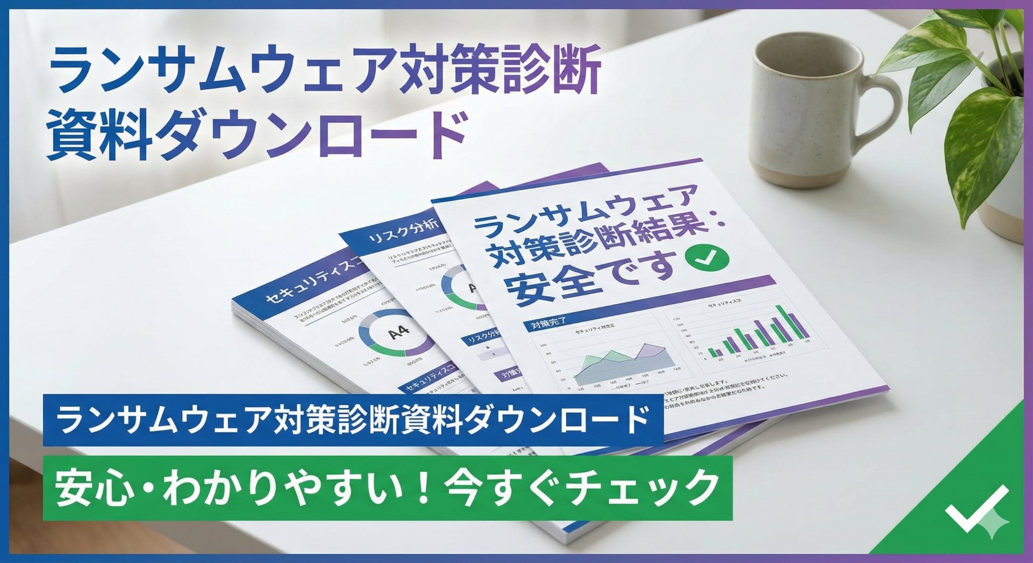 2026年版 ランサムウェア対策無料診断キャンペーン